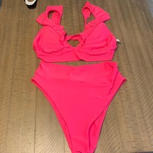 Pink bikini aerie